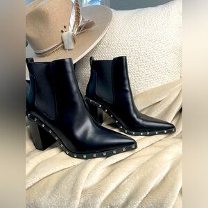 Black size 7 1/2 Charles David boots.
